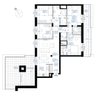 Nowy apartament 4E-731 | 102,65 m2 | 5 Pokoje | 5 Piętro