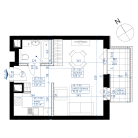New flat 4E-634 | m230.77 | 1 Rooms | 1 Floor