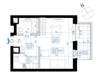 New flat 4E-634 | m230.77 | 1 Rooms | 1 Floor