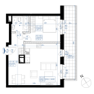 Nowy apartament 4E-635 | 48,52 m2 | 2 Pokoje | 1 Piętro