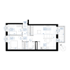 New flat 4E-636 | m259.99 | 3 Rooms | 1 Floor