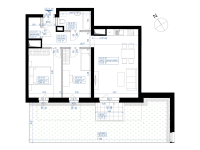 Nowe mieszkanie 4G-620 | 61,66 m2 | 3 Pokoje | 0 Piętro