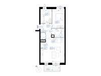 Nowe mieszkanie 4G-668 | 64,20 m2 | 3 Pokoje | 2 Piętro