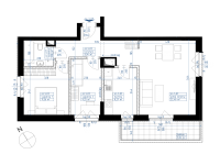 Nowe mieszkanie 4I-652 | 65,34 m2 | 3 Pokoje | 1 Piętro