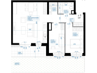 Nowy apartament 2I-459 | 68,38 m2 | 3 Pokoje | 0 Piętro