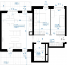 Nowe mieszkanie 2J-478 | 68,64 m2 | 3 Pokoje | 1 Piętro