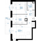 Nowe mieszkanie 2G-480 | 57,33 m2 | 3 Pokoje | 2 Piętro