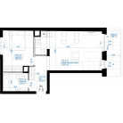 Nowy apartament 2G-501 | 48,96 m2 | 2 Pokoje | 3 Piętro